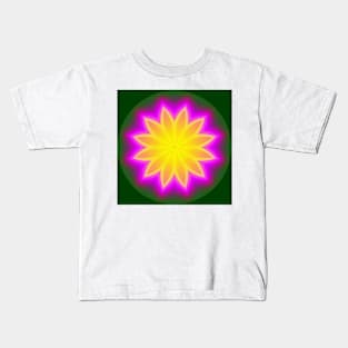 Floral Symmetry Kids T-Shirt